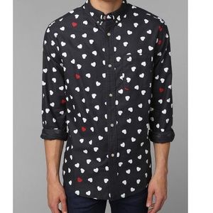 Size L - Hawkings McGill Hearts All Over Print - Urban Outfitters - Sold Out